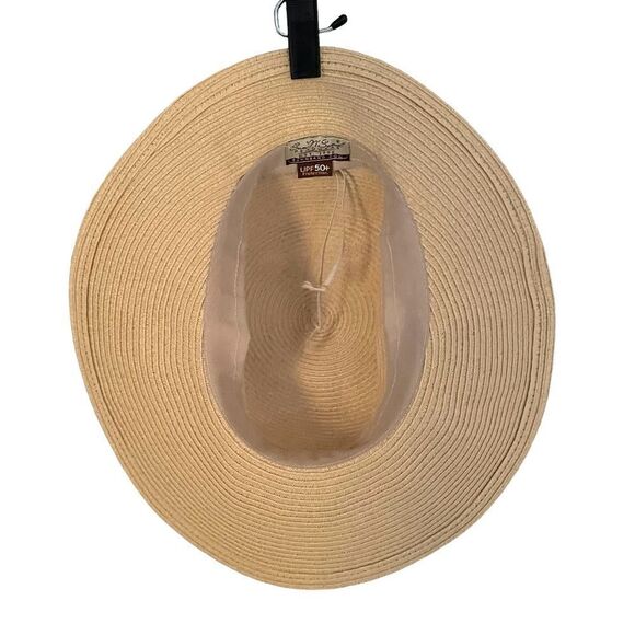 SUN ‘N’ SAND Headwear Women’s Straw Summer Sun Hat Tan One Size main image 6